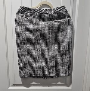 Talbots Classic Black and White Women's Skirt